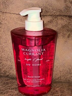 DW Home Magnolia Currant Hand Soap - NEW - 16 oz